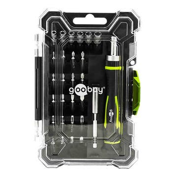 Schroevendraaierset | Goobay Tools | 26-delig, Verzenden, Nieuw