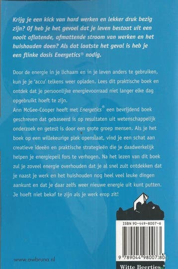 Energetics / Witte beertjes / 8007 9789044980073, Verzenden, Gelezen, Ann MacGee-Cooper