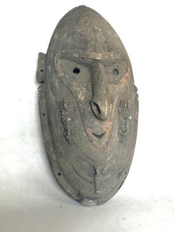 Oud ceremonieel gebruikt masker - Lagere Sepik -
