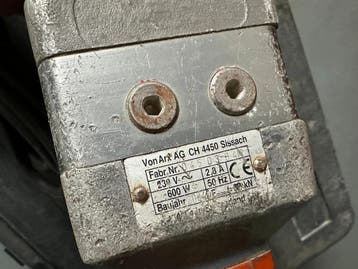 Viega Nussbaum Type 2 Persmachine, Ophalen of Verzenden, Gebruikt