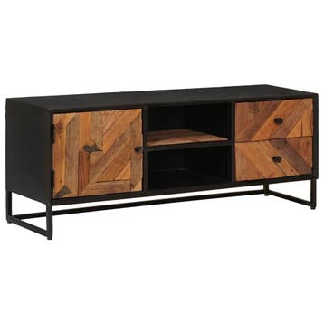 vidaXL TV-kast met lade met opslag met de deur 105 x 30 x 40, Huis en Inrichting, Woonaccessoires | Cd- en Dvd-rekken, Verzenden
