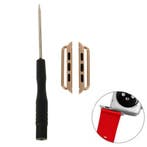 Apple Watch Adapter 38mm Stalen Band Connector (Set van 2) G, Sieraden, Tassen en Uiterlijk, Smartwatches, Verzenden, Nieuw