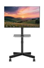 TV Vloerstandaard op wieltjes - 32-55 inch - Gratis verzendi, Ophalen of Verzenden, Nieuw