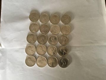 Italië. 500 Lire argento (20 monete)