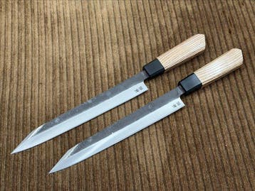 Keukenmes - Kiritsuke - Handafgewerkt Japanse gesmede