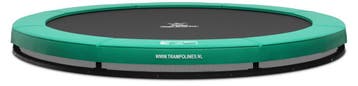 Ingraaf Trampoline Magic Circle Pro Groen 410 cm, Ophalen of Verzenden, Nieuw