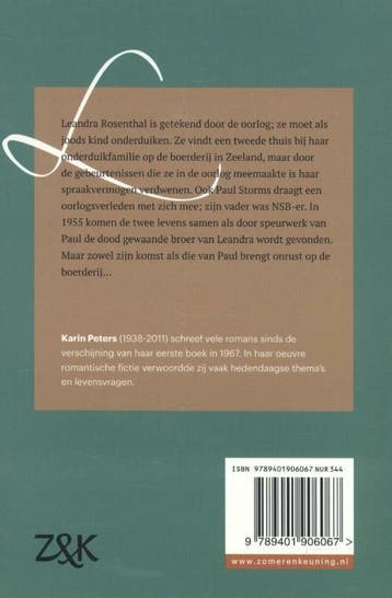 De stilte om Leandra - Karin Peters 9789401906067, Boeken, Streekboeken en Streekromans, Verzenden, Gelezen, Karin Peters