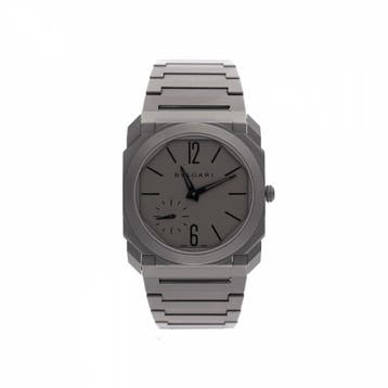 Bvlgari Octo Finissimo 40mm 102713; (Ultra Plat) Automati..., Overige merken, Overige materialen, Polshorloge, Overige materialen