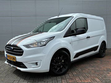 Ford Transit Connect 1.0 Benzine Airco Cruise Trekhaak 2019, Stof, Gebruikt, Euro 6, Overige brandstoffen