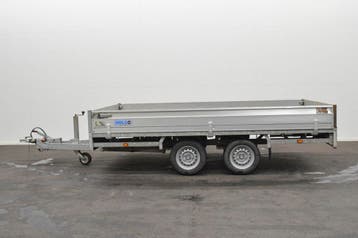 Hulco Medax-2 335x183 3000Kg Plateauwagen, Ophalen of Verzenden, Gebruikt