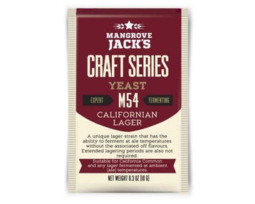 Mangrove Jacks - Californian Lager - M54 (Stoken & Brouwen), Ophalen of Verzenden, Nieuw, Overige materialen, Overige typen