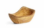Decoratieve kom olijfhout, HENDI, 300x190x(H)110mm, Ophalen of Verzenden