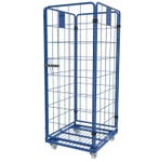 Rolcontainer 4 heks Robuust Staal Rolkar, Karren, Made in EU, Opvouwbaar, 60 cm of meer, Overige typen, 50 tot 75 cm