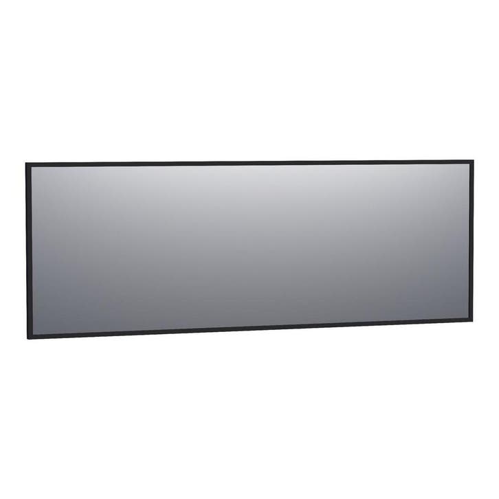 Brauer Onyx Spiegel - 200 cm - Rechthoekig - Zwart, Huis en Inrichting, Woonaccessoires | Spiegels, Nieuw, Ophalen of Verzenden