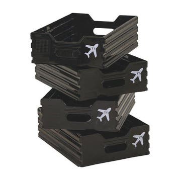 Egret Aviation - Rek - polypropylene - Set van vier nieuwe