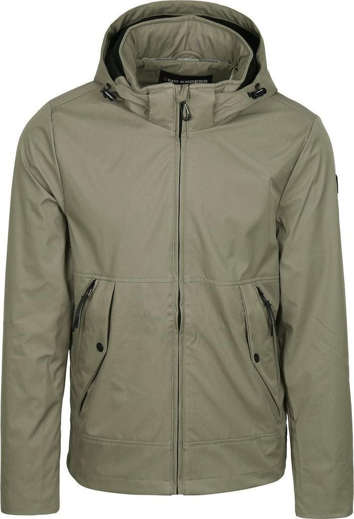 No Excess Jas Capuchon Army maat XL Heren, Kleding | Heren, Jassen | Winter, Groen, Nieuw, Maat 56/58 (XL), Verzenden