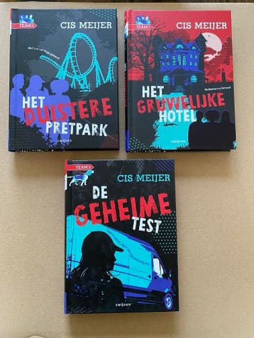 Cis Meijer - Team 3 Compleet - Spannende Thrillers 9-12 jaar, Verzenden, Zo goed als nieuw, Fictie