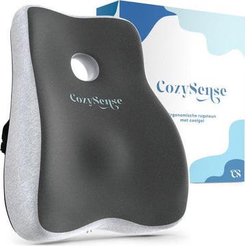 2dekans | CozySense® Rugsteun - Verstelbaar Rugkussen, Ophalen of Verzenden, Zo goed als nieuw