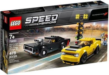 Lego Set - 75893 - Speed Champions - 2018 Dodge Challenger, Nieuw