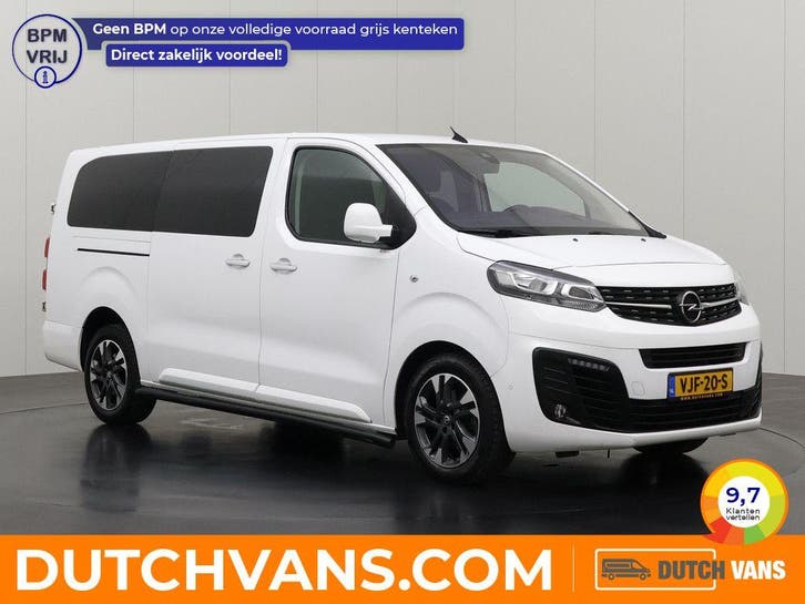 Opel Vivaro Dubbele-cabine 2.0CDTI | wit, Auto's, Bestelauto's, Lease, Handgeschakeld, BTW verrekenbaar, Diesel, Wit, Euro 6, Opel