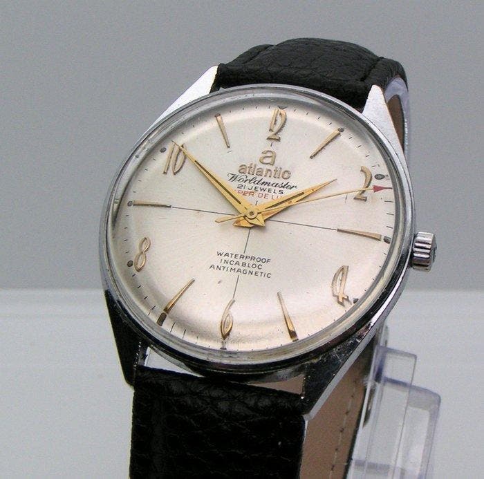 Atlantic - Worldmaster - Original - cal. Unitas 6300 (N) -, Sieraden, Tassen en Uiterlijk, Horloges | Heren