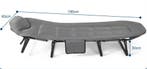 Opklapbaar campingbed met kussen draagbaar slaapbed, Verzenden, Nieuw