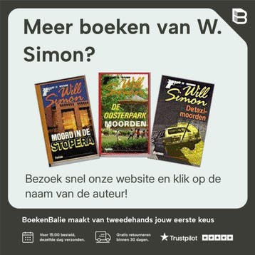 Dodelijk misverstand / Een kamer 119-politieroman - W. Simon, Verzenden, Zo goed als nieuw, W. Simon