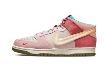 Nike Dunk Mid Social Status Free Lunch Strawberry Milk, Kleding | Heren, Nieuw