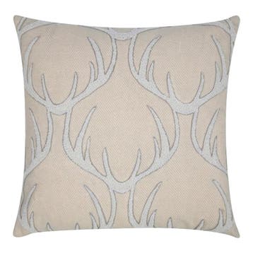 Jonas Kussen gewei beige 45x45cm, Huis en Inrichting, Verzenden, Nieuw