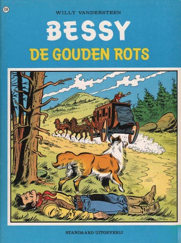 De gouden rots / Bessy / 134 - Willy Vandersteen, Verzenden, Gelezen, Willy Vandersteen