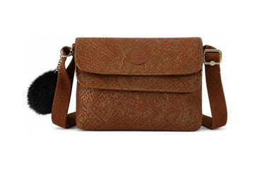 Kipling Handtas Bruin, Verzenden, Zo goed als nieuw, Bruin