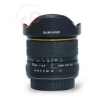 Samyang 8mm 3.5 CS Fisheye (Canon) nr. 1903, Ophalen of Verzenden, Zo goed als nieuw