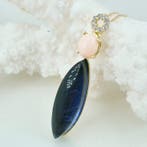 Koraal - Zilver, Verguld - Ketting met hanger -, Antiek en Kunst