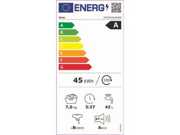 Haier HW70-BP14636 - Wasmachine - 7 kg - 1400 RPM - Wit, Verzenden, Zo goed als nieuw