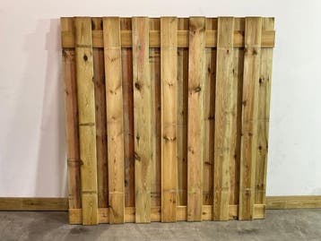 Veiling - 5x Grenen - 17-planks - tuinscherm geïmpregneerd, Tuin en Terras, Nieuw