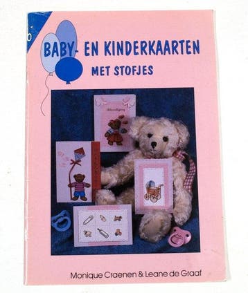 Baby en kinderkaarten met stofjes - Craenen, Verzenden, Gelezen