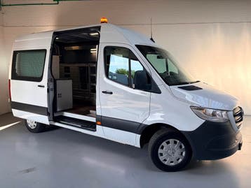 Zakelijke Lease |  Mercedes-Benz Sprinter Automaat Servicewa, Automaat, Stof, Gebruikt, Euro 6