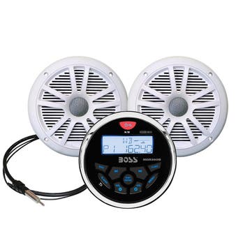 Boss Marine Radio MGR350B met GRATIS speakers en dipool ante, Ophalen of Verzenden, Nieuw
