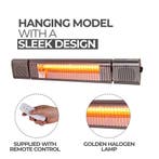 MaxxGarden Hangende terrasverwarmer - Bluetooth met speak..., Verzenden, Nieuw