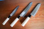 Tensyu Japanese Chef Starter Knife Set – Gyuto & Santoku &