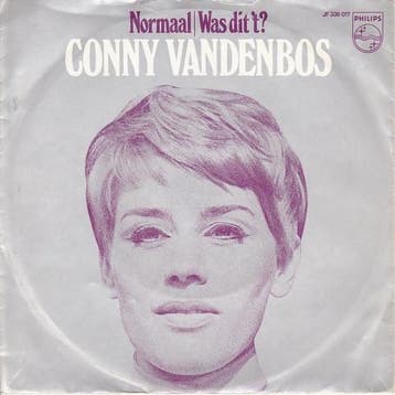 vinyl single 7 inch - Conny Vandenbos - Normaal / Was Dit..., Verzenden, Zo goed als nieuw, 7 inch, Pop