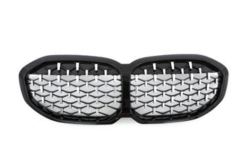 Grille Diamant chrome zwart geschikt voor BMW 1 Serie F40 |
