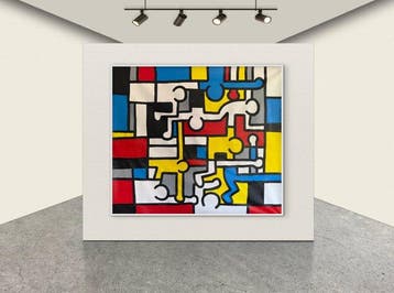 Freda People - Mondrian x Haring XXL