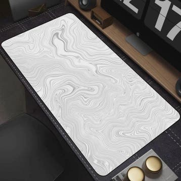 Extra Grote XL Gaming Muismat - Zwart/Wit Abstract Design, Verzenden, Nieuw
