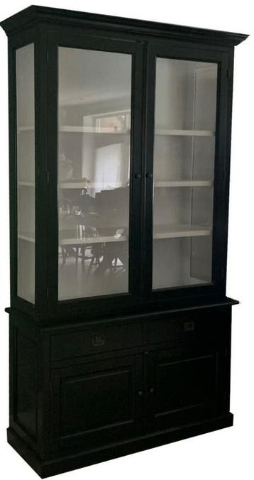 Buffetkast Dronten zwart 140 x 240cm, Ophalen of Verzenden, Nieuw