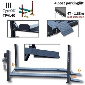 Parkeerlift Mobiele Parkeerbrug Hobby Hefbrug 4T - 2 AUTOS, Nieuw