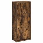 vidaXL Wandgemonteerde wastafelmeubel Gerookt eiken 35 x 20, Huis en Inrichting, Verzenden, Nieuw