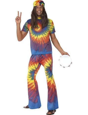 1960s tye die heren kostuum, Ophalen of Verzenden, Nieuw