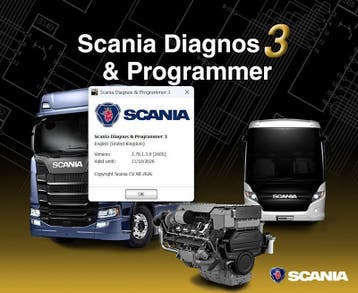 Diagnose Laptop Scania SDP3 V2.70.1.3 / TRUCKS MARINE+XCOM, Verzenden