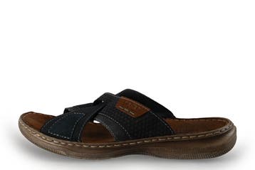 Rieker Slippers in maat 42 Blauw, Kleding | Heren, Slippers, Rieker, Gedragen, Verzenden
